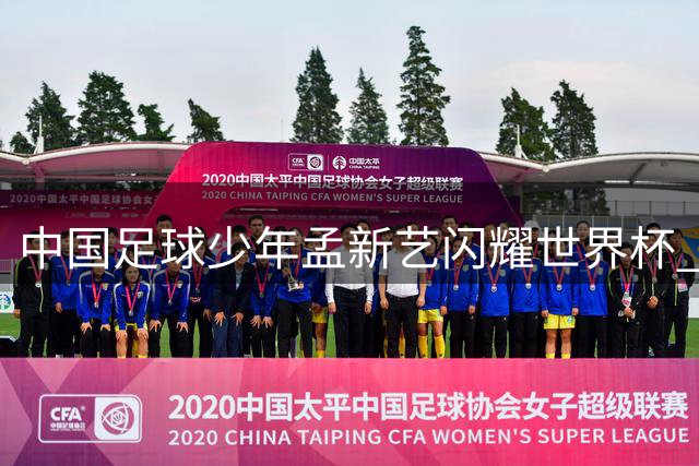 中国足球少年孟新艺闪耀世界杯 空翻绝技惊艳全球观众